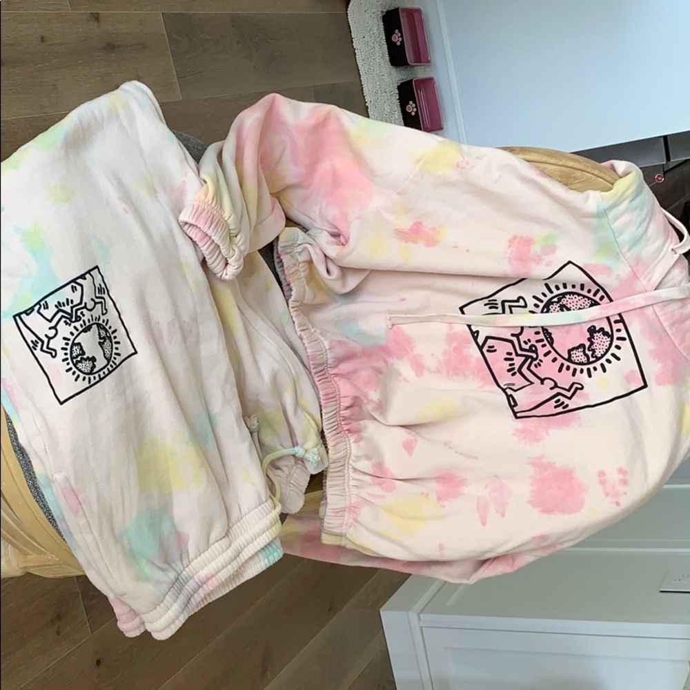 wild fable tie dye sweatpants set